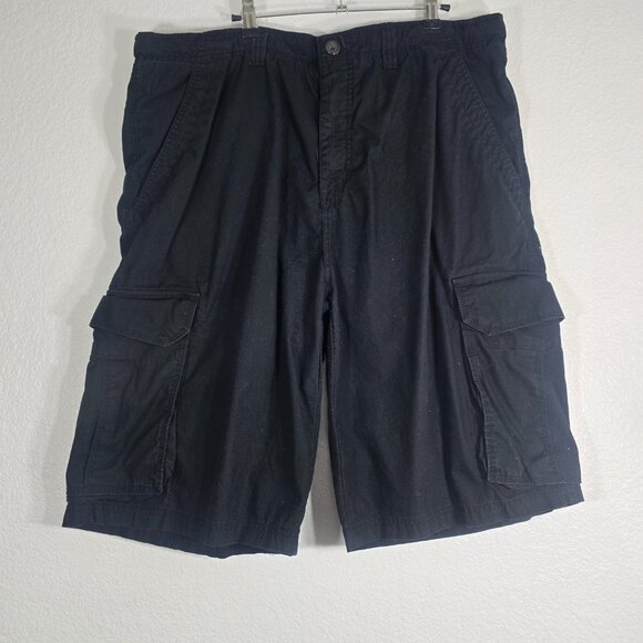 anchor blue Other - Anchor Blue Vintage 90s Cargo Shorts Men Size 40 Black Pockets Casual Cotton